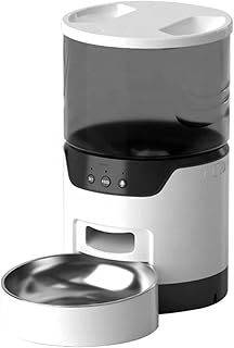 Cat Automatic Feeders PawPartner Automatic Dog Feeder WiFi Pet Dispenser for Cats Travel Supply Smart Time Amount of Food
