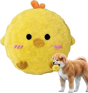 Pet Ball - Fuzzy Puppy Teething Play Object, Lightweight Bounceable Fetch Globe with Built in Sound Insert Design, Boredom Relief Activity Encouragement Feature, Ideal for Home Family Playtime